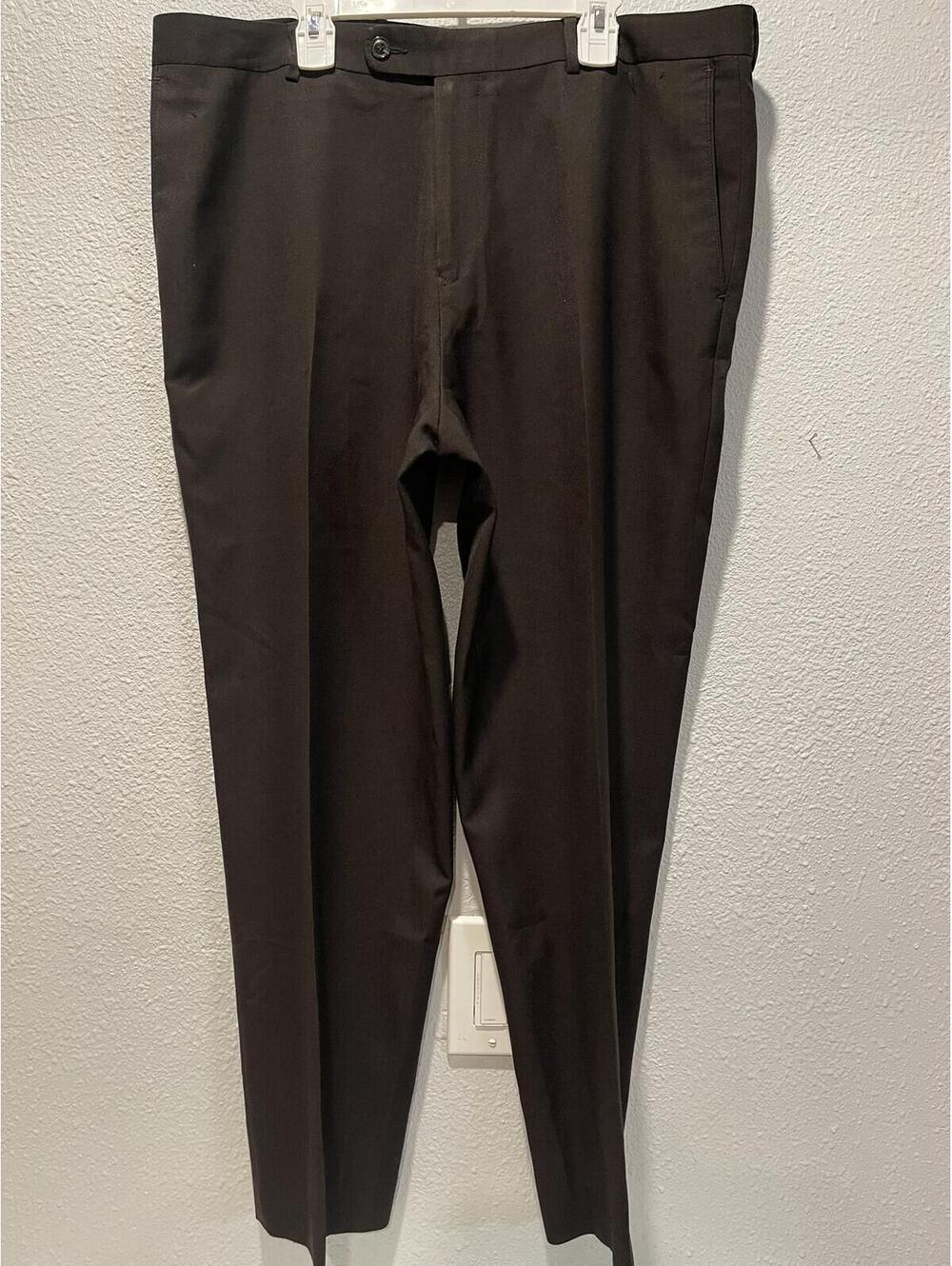 Angelo Rossi Men's Brown Dress Pants Size 36 x 35
